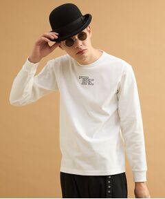 TAKEO KIKUCHI / タケオキクチ カットソー | TK刺繍長袖丸胴Tシャツ