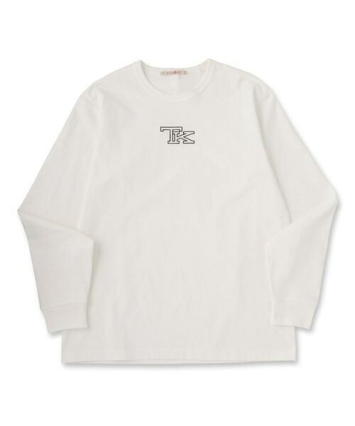 TAKEO KIKUCHI / タケオキクチ カットソー | TK刺繍長袖丸胴Tシャツ | 詳細1