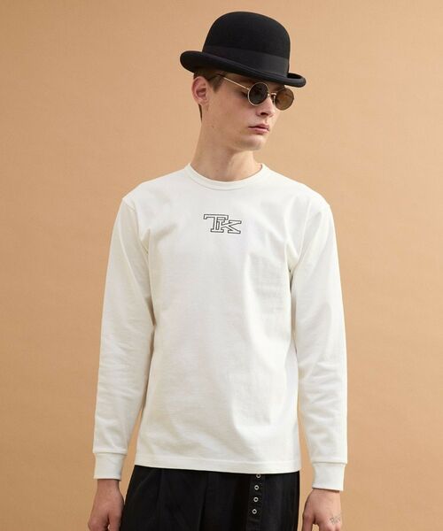 TAKEO KIKUCHI / タケオキクチ カットソー | TK刺繍長袖丸胴Tシャツ | 詳細10