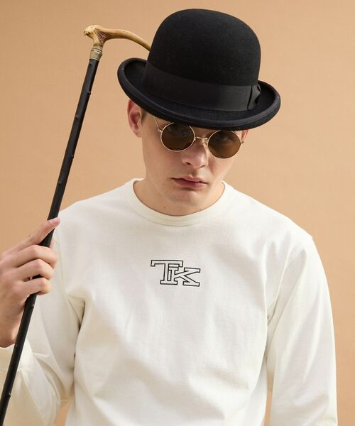 TAKEO KIKUCHI / タケオキクチ カットソー | TK刺繍長袖丸胴Tシャツ | 詳細2