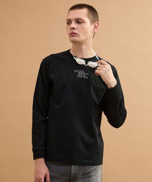 TAKEO KIKUCHI / タケオキクチ カットソー | TK刺繍長袖丸胴Tシャツ | 詳細6