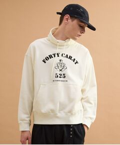 TAKEO KIKUCHI / タケオキクチ スウェット | カレッジ風オフタートルジャージ