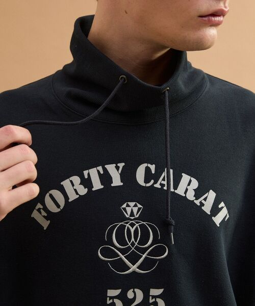 TAKEO KIKUCHI / タケオキクチ スウェット | カレッジ風オフタートルジャージ | 詳細13