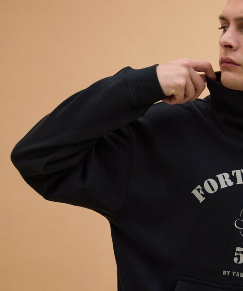 TAKEO KIKUCHI / タケオキクチ スウェット | カレッジ風オフタートルジャージ | 詳細14