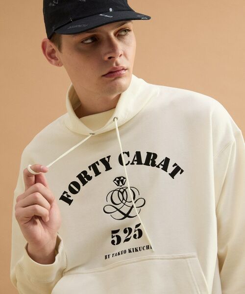 TAKEO KIKUCHI / タケオキクチ スウェット | カレッジ風オフタートルジャージ | 詳細2