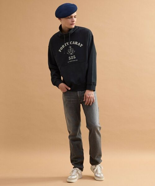 TAKEO KIKUCHI / タケオキクチ スウェット | カレッジ風オフタートルジャージ | 詳細7