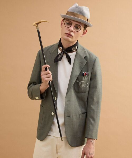 TAKEO KIKUCHI / タケオキクチ テーラードジャケット | 【Sサイズ～】TKブレザー（チャコールグレー(013)）