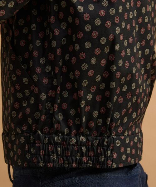 TAKEO KIKUCHI / タケオキクチ レザーブルゾン・ジャケット | 小紋プリントブルゾン | 詳細13