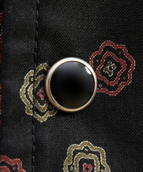 TAKEO KIKUCHI / タケオキクチ レザーブルゾン・ジャケット | 小紋プリントブルゾン | 詳細15