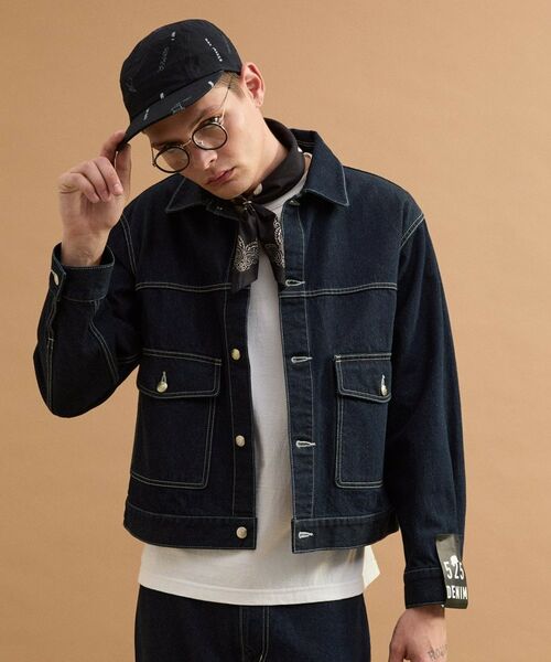TAKEO KIKUCHI / タケオキクチ Gジャン・デニムジャケット | コットンデニムGジャン | 詳細10