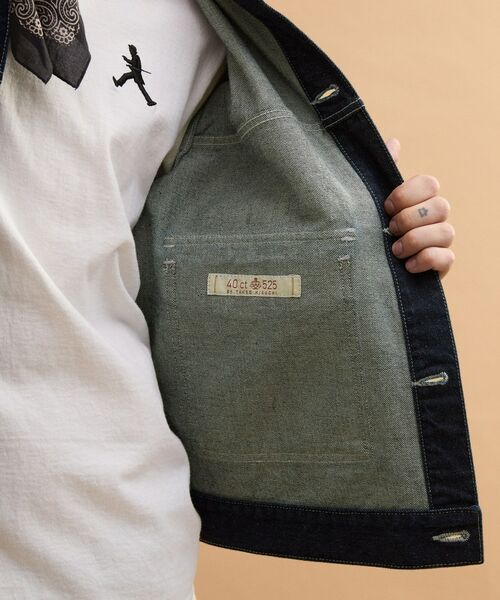 TAKEO KIKUCHI / タケオキクチ Gジャン・デニムジャケット | コットンデニムGジャン | 詳細15