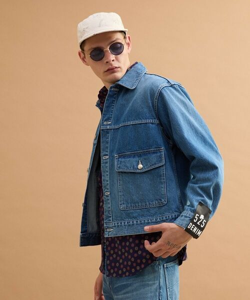 TAKEO KIKUCHI / タケオキクチ Gジャン・デニムジャケット | コットンデニムGジャン | 詳細2