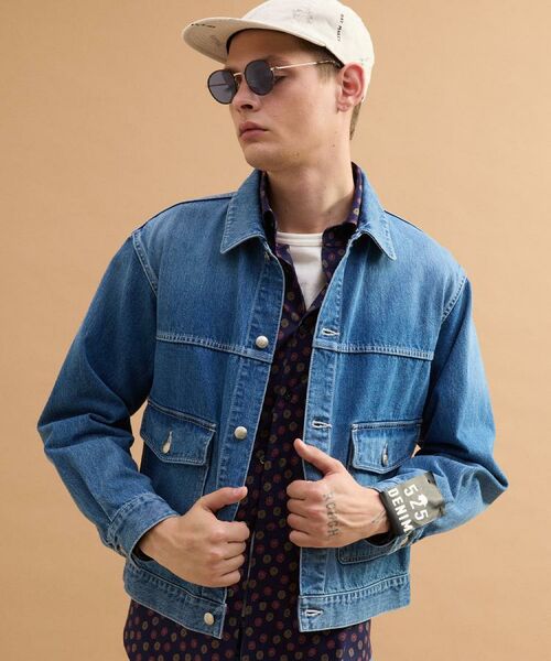 TAKEO KIKUCHI / タケオキクチ Gジャン・デニムジャケット | コットンデニムGジャン | 詳細25