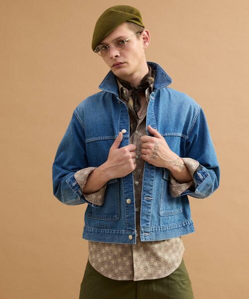 TAKEO KIKUCHI / タケオキクチ Gジャン・デニムジャケット | コットンデニムGジャン | 詳細27