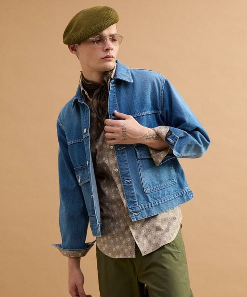 TAKEO KIKUCHI / タケオキクチ Gジャン・デニムジャケット | コットンデニムGジャン | 詳細5