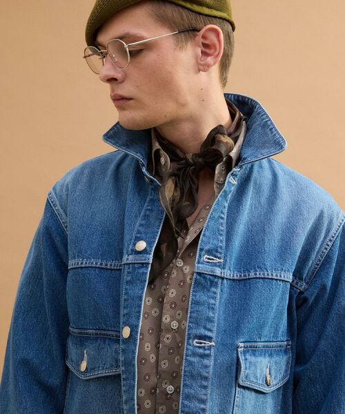 TAKEO KIKUCHI / タケオキクチ Gジャン・デニムジャケット | コットンデニムGジャン | 詳細6