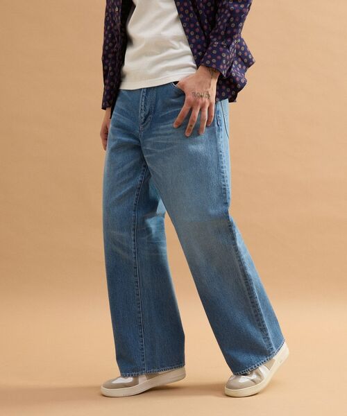 TAKEO KIKUCHI / タケオキクチ デニムパンツ | コットンデニムパンツ（ブルー(092)）