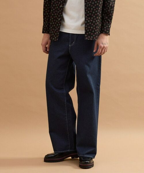 TAKEO KIKUCHI / タケオキクチ デニムパンツ | コットンデニムパンツ（ネイビー(094)）