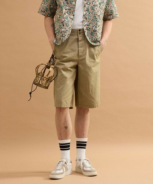 TAKEO KIKUCHI / タケオキクチ ショート・ハーフ・半端丈パンツ | ミリタリークロスショーツ | 詳細13