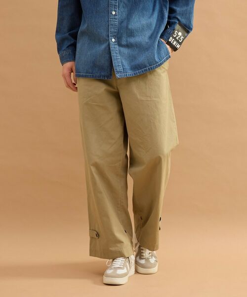 TAKEO KIKUCHI / タケオキクチ パンツ | ミリタリークロスパンツ（ベージュ(052)）
