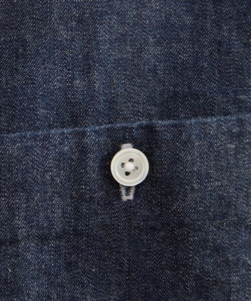 TAKEO KIKUCHI / タケオキクチ シャツ・ブラウス | バンドカラーデニムシャツ | 詳細13