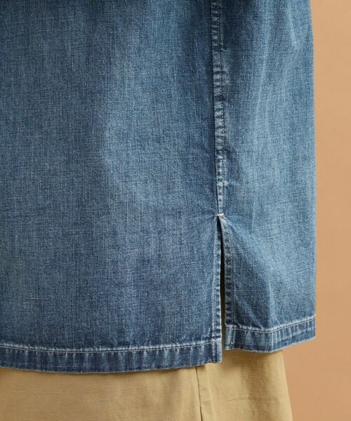 TAKEO KIKUCHI / タケオキクチ シャツ・ブラウス | バンドカラーデニムシャツ | 詳細21