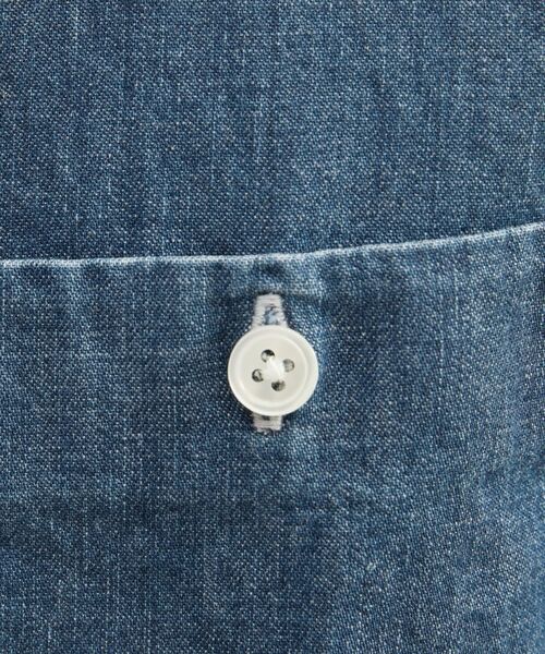 TAKEO KIKUCHI / タケオキクチ シャツ・ブラウス | バンドカラーデニムシャツ | 詳細7