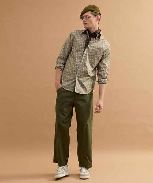 TAKEO KIKUCHI / タケオキクチ シャツ・ブラウス | 小紋プリントシャツ | 詳細11