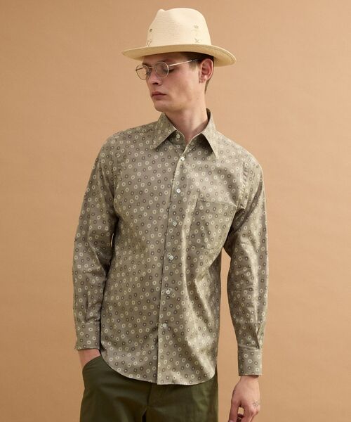 TAKEO KIKUCHI / タケオキクチ シャツ・ブラウス | 小紋プリントシャツ | 詳細14
