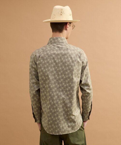 TAKEO KIKUCHI / タケオキクチ シャツ・ブラウス | 小紋プリントシャツ | 詳細16