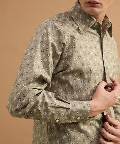 TAKEO KIKUCHI / タケオキクチ シャツ・ブラウス | 小紋プリントシャツ | 詳細19