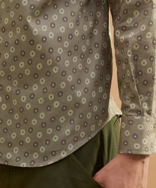 TAKEO KIKUCHI / タケオキクチ シャツ・ブラウス | 小紋プリントシャツ | 詳細20