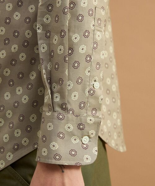 TAKEO KIKUCHI / タケオキクチ シャツ・ブラウス | 小紋プリントシャツ | 詳細21