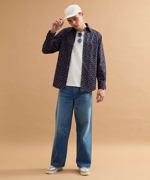 TAKEO KIKUCHI / タケオキクチ シャツ・ブラウス | 小紋プリントシャツ | 詳細8