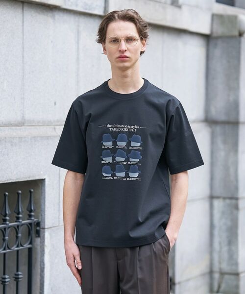 TAKEO KIKUCHI / タケオキクチ Tシャツ | 【BOWLER HAT LABEL】クールデオドラントジャージ ハットスタイルス 半袖Tシャツ | 詳細12