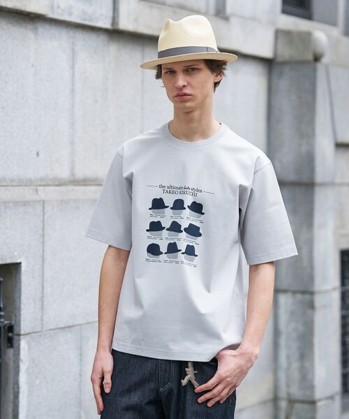 TAKEO KIKUCHI / タケオキクチ Tシャツ | 【BOWLER HAT LABEL】クールデオドラントジャージ ハットスタイルス 半袖Tシャツ | 詳細14