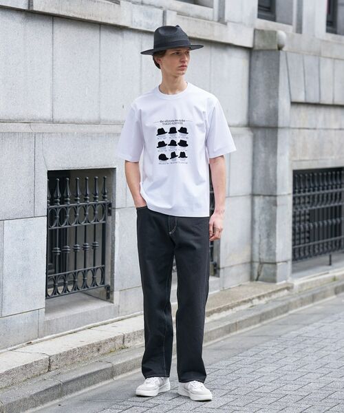 TAKEO KIKUCHI / タケオキクチ Tシャツ | 【BOWLER HAT LABEL】クールデオドラントジャージ ハットスタイルス 半袖Tシャツ | 詳細2
