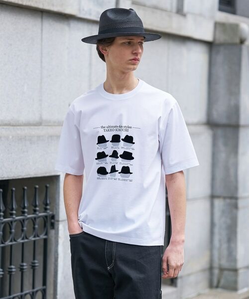 TAKEO KIKUCHI / タケオキクチ Tシャツ | 【BOWLER HAT LABEL】クールデオドラントジャージ ハットスタイルス 半袖Tシャツ | 詳細3