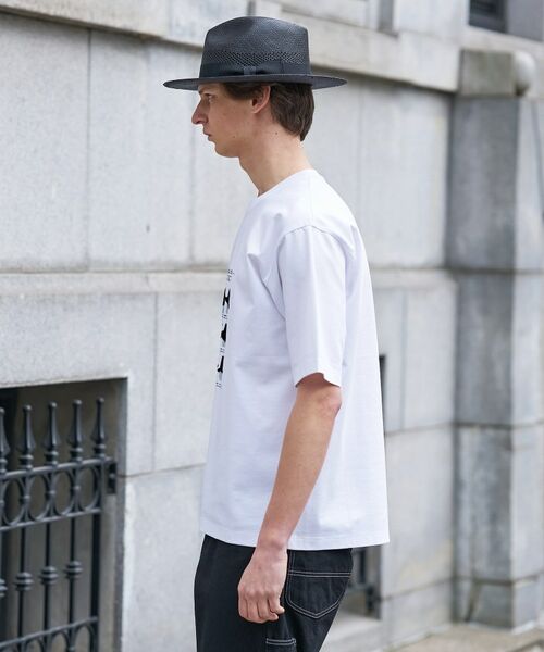 TAKEO KIKUCHI / タケオキクチ Tシャツ | 【BOWLER HAT LABEL】クールデオドラントジャージ ハットスタイルス 半袖Tシャツ | 詳細5