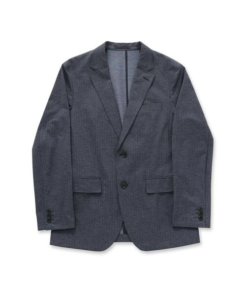 TAKEO KIKUCHI / タケオキクチ テーラードジャケット | ドットジャージ 千鳥プリント ジャケット | 詳細1