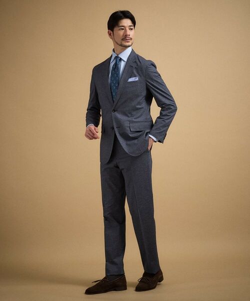 TAKEO KIKUCHI / タケオキクチ テーラードジャケット | ドットジャージ 千鳥プリント ジャケット | 詳細7