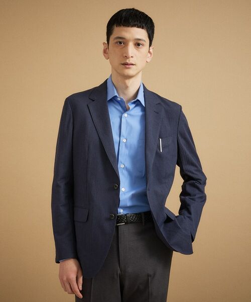 TAKEO KIKUCHI / タケオキクチ テーラードジャケット | トリコットサッカー ジャケット | 詳細11