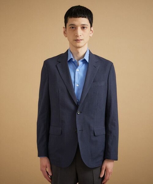 TAKEO KIKUCHI / タケオキクチ テーラードジャケット | トリコットサッカー ジャケット | 詳細14