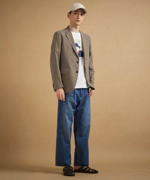 TAKEO KIKUCHI / タケオキクチ テーラードジャケット | トリコットサッカー ジャケット | 詳細8