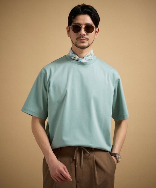 TAKEO KIKUCHI / タケオキクチ カットソー | アイスクリアコットン プルオーバー | 詳細19