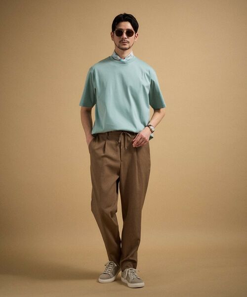 TAKEO KIKUCHI / タケオキクチ カットソー | アイスクリアコットン プルオーバー | 詳細21