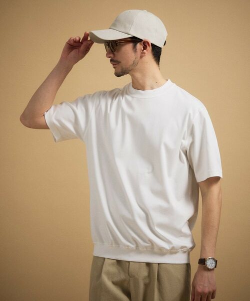 TAKEO KIKUCHI / タケオキクチ カットソー | アイスクリアコットン プルオーバー | 詳細8