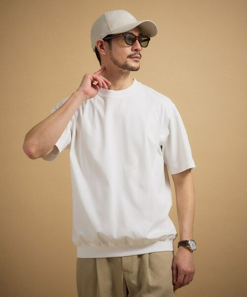 TAKEO KIKUCHI / タケオキクチ カットソー | アイスクリアコットン プルオーバー | 詳細9