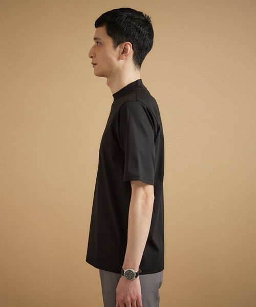 TAKEO KIKUCHI / タケオキクチ Tシャツ | 【接触冷感】アイスクリアコットン モックネック Tシャツ | 詳細20