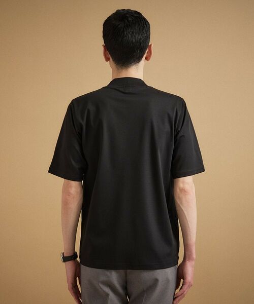 TAKEO KIKUCHI / タケオキクチ Tシャツ | 【接触冷感】アイスクリアコットン モックネック Tシャツ | 詳細21